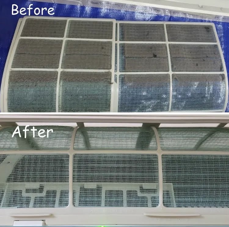 エアコンクリーニング Before After